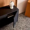 sweeek - Industrielles TV-Möbel aus Metall mit 3 Türen, 120 Produktbild-Vorschau 8