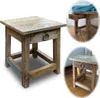 LS-LebenStil Vintage Holz Nachttisch Schublade 30cm ️ Produktbild-Vorschau 2