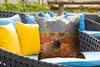 MuchoWow® Outdoor Kissen - Hirsch - Baum - Herbst - 60x60 Produktbild-Vorschau 4