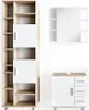 Badmöbel-Set Vicco Ilias Sonoma 3 Teile, mit Hochschrank, Produktbild-Vorschau 1