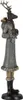 Clayre & Eef Figur Hirsch 9x8x36 cm Grau Kunststoff Produktbild-Vorschau 2