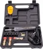 A black plastic case containing a wood burning tool and accessories. Náhled obrázku produktu