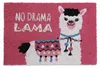 Relaxdays Fußmatte Lama, Kokos, Türvorleger mit Spruch, 60 Produktbild-Vorschau 8