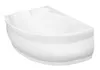 Wanna Akrylowa Zestaw 4w1 Asymetryczna 155x95 Lewa Biała + Podgląd zdjęcia produktu 4