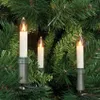 Chaîne d'arbre de Noël,claire/ivoire, E10/3W,avec fiche Voir les images du produit 3
