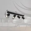 Globo Lighting Strahler Metall schwarz matt, 4x GU10 Produktbild-Vorschau 9