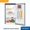 Exquisit Vollraumkühlschrank KS85-V-091E inoxlook | 75 l Produktbild-Vorschau 4