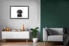 MuchoWow® MuchoWow® Gerahmtes Poster Hund - Schwarz - Produktbild-Vorschau 8