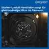 Exquisit Herd-Set, 58 Liter, Elektro-Backofen mit Kochfeld, Produktbild-Vorschau 5