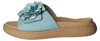 Rieker Damen Pantolette Klettverschluss Blumenapplikation Produktbild-Vorschau 9