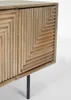 TV-Board Darsey 140x32,5x53cm Mango-Holz Natur 4-Türig mit Produktbild-Vorschau 6