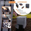 GARANTIA THERMO-WOOD compostbak 600 L antraciet-bruin Productafbeelding-voorbeeld 4