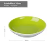 4er Set Doppio Schalen flach Ø 10cm Grün Snack-Schüssel Produktbild-Vorschau 4