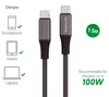 Cavo USB-C a USB-C 4smarts PremiumCord 100 W, 1,5 m, nero Anteprima dell’immagine prodotto 4