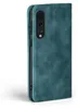 A teal flip-style phone case is shown from the side against a white background. Produktbild-Vorschau