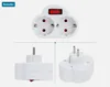 6 x Steckdosen-Adapter mit Schalter und 2 Schuko Stecker Produktbild-Vorschau 3