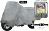MOTORRADABDECKUNG L 228x124cm Grau Motorradgarage Produktbild-Vorschau 2
