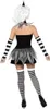 Clown Kostüme Damen Karneval Faschingskostüm Damen - Produktbild-Vorschau 2
