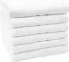 6er Set Handtücher, 50x100 cm, 100% Baumwolle, weiß Produktbild-Vorschau 1