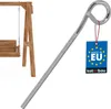 KOTARBAU® Houpací hák Šroubovací hák M8 210 mm Pozinkovaná Náhled obrázku produktu 1