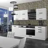 Belini Küchenzeile Küchenblock Madison - Küchenmöbel 240 cm Produktbild-Vorschau 2
