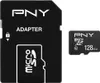 A black MicroSD card adapter and a black MicroSD card are shown side-by-side on a white background. Anteprima dell’immagine prodotto