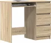 vidaXL Schreibtisch Sonoma-Eiche 90x45x76 cm Holzwerkstoff Produktbild-Vorschau 1