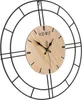 Zegar Ścienny Metalowy Wiszący Vintage Rzymski Na Ścianę Podgląd zdjęcia produktu 2