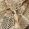 Eurofirany Scheibengardine Beige Spitzen Deko 30x150 cm Produktbild-Vorschau 4
