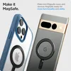 Two smartphones with MagSafe accessories attached, one with a blue case and the other with a gray case. Anteprima dell’immagine prodotto