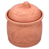 Terra Zwiebeltopf mit Deckel Ø 17,8cm aus Terrakotta Produktbild-Vorschau 2