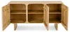 Sideboard JOYA 150 cm aus Mangoholz mit 3 Türen - Natur Produktbild-Vorschau 5