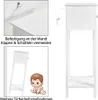 Collage of images showing how to attach a furniture anti-tip strap and a cartoon baby. Produktbild-Vorschau