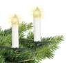 Catena luminosa a LED 25 m con 50 candele bianche calde e Anteprima dell’immagine prodotto 2