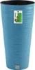 A blue planter with a tag attached. Anteprima dell’immagine prodotto