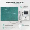 WordClock Jupiter Grünspan - Wortuhr aus oxidiertem Messing Produktbild-Vorschau 3