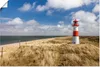 ARTland Poster Leuchtturm List-Ost auf Sylt Deutschland Produktbild-Vorschau 1
