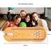Tisch Mini Bowling Spiel Set Holz Desktop Dekoration Kinder Produktbild-Vorschau 7