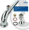 tecuro Abgangsbogen 90° mit Rohrbelüfter für Siphon Produktbild-Vorschau 4