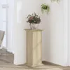 vidaXL Stojan na rostliny Sonoma dub 33x33x80 cm materiál Náhled obrázku produktu 2