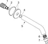 Wanneneinlauf Tecturis S mattschwarz Produktbild-Vorschau 4