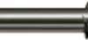 A close-up, side view of a metal screw. Voir les images du produit
