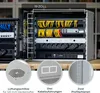 Serverschrank 19 Zoll unmontiert HMF 65700 9 HE Lichtgrau Produktbild-Vorschau
