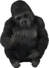Deko Gorilla Affe Stinkefinger Afrika Figur Skulptur Produktbild-Vorschau 1
