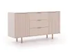 Komoda NUBIA NB-02 w Stylu LOFT 3 Szuflady 2 Drzwiczki Podgląd zdjęcia produktu 2