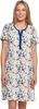 Charmante Floral Nachthemd Kurze Ärmel Pyjamas Damen Moraj Produktbild-Vorschau 4