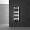 LuxeBath Badheizkörper Mittelanschluss 300 x 800 mm Weiß Produktbild-Vorschau 1