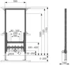 Tece Bidetmodul Teceprofil 1120 mm für Wandmontage Produktbild-Vorschau 3