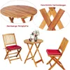 COSTWAY Ensemble de meubles de jardin 3 pièces, table de Voir les images du produit 5