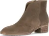 A single brown suede ankle boot is shown against a white background. Anteprima dell’immagine prodotto